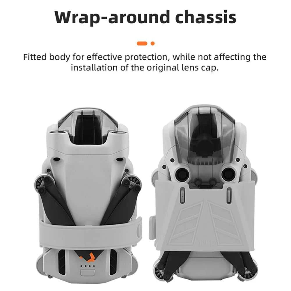 BRDRC Propeller Holder for DJI Mini 3/Mini 3 Pro Drone Wings Stabilizer Protector Blades Fixed Strap Mount Guard Accessories The jack market .AU The jack market .AU Drones $ 49 14:200006156#Type C Grey