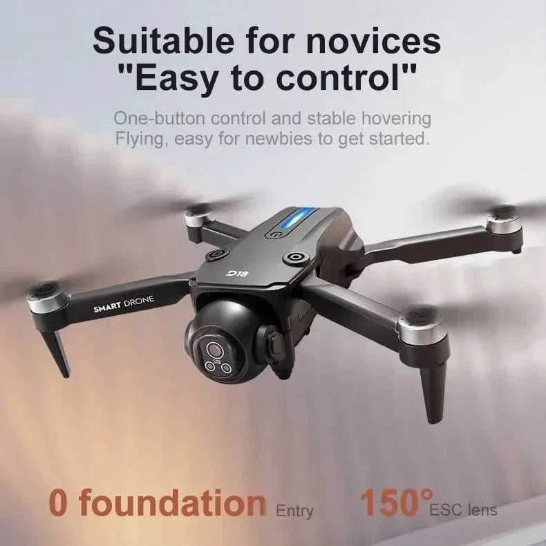 2026New GPS Drone 8K Aerial HD Dual Camera Intelligent Obstacle Avoidance Brushless Power 5G WIFI GPS Return Screen RC Drone The jack market .AU The jack market .AU Drones $ 172 14:193#D18-8K HD-Black;200000828:201589807#Bundle1