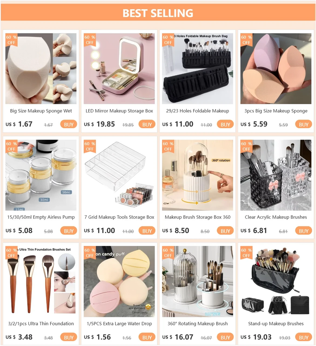 Large Capacity Makeup Brushes Storage Bag Double-Zipper Comestic Tools Organizer Wide-open Vertical Free-Standing Brush Holder