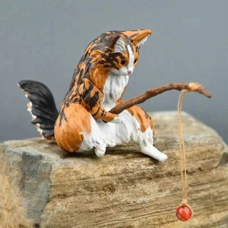 Fish Resin Landscaping Cartoon Fishing Ornaments Aquarium Accessories Household Supplies Home Office Decoration The jack market .AU The jack market .AU Fishing Gear $ 20 14:29#01 random