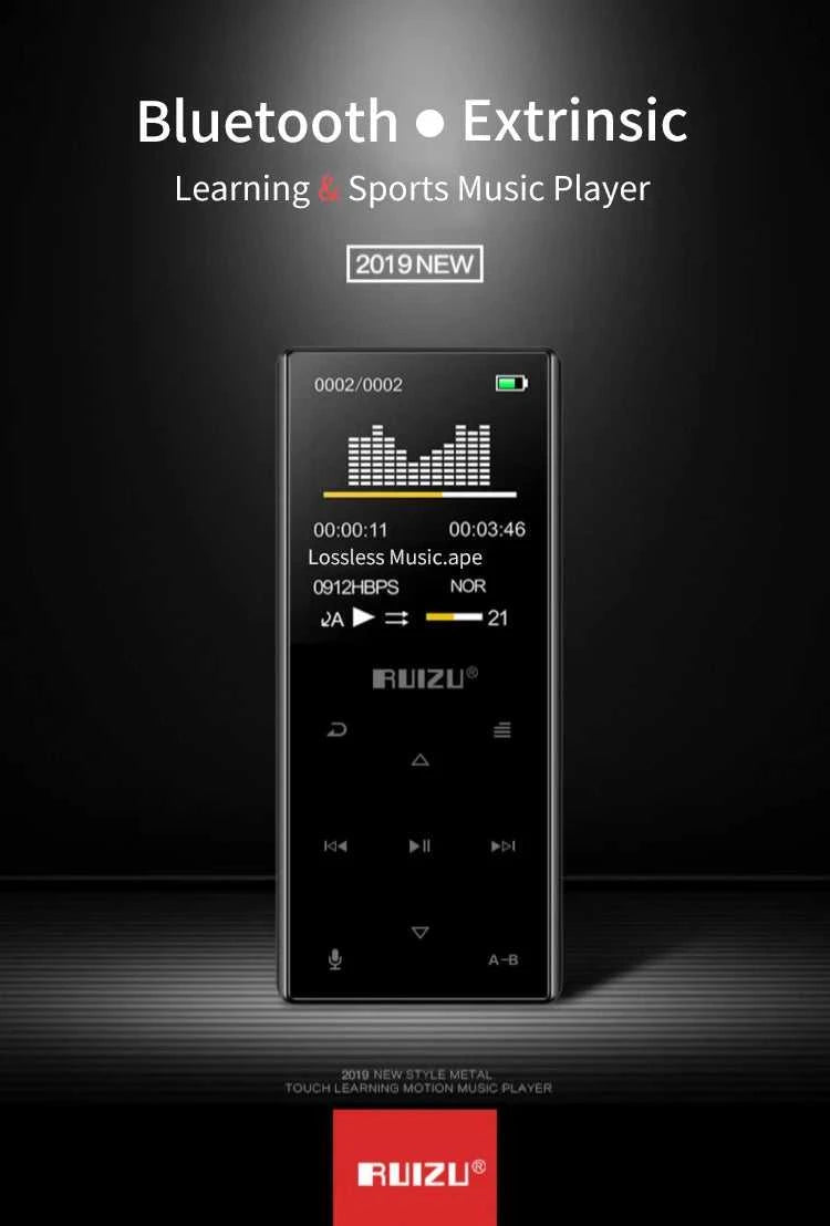 Bluetooth Music MP3 RUIZU D29 MP3 Player Portable Audio 8GB Music Player with Built-in Speaker Support FM,Recording,E-Book The jack market .AU The jack market .AU Accessories Electronics $ 85 14:193#blk;200001303:3860