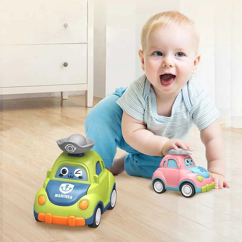 Baby Toys Car Mini Press and Go Vehicles Cartoon Train Toys Montessori Educational Game Inertia Pull Back Cars Kindergarten Gift The jack market .AU The jack market .AU Little Wonders $ 50 14:173#Red;200007763:201336100