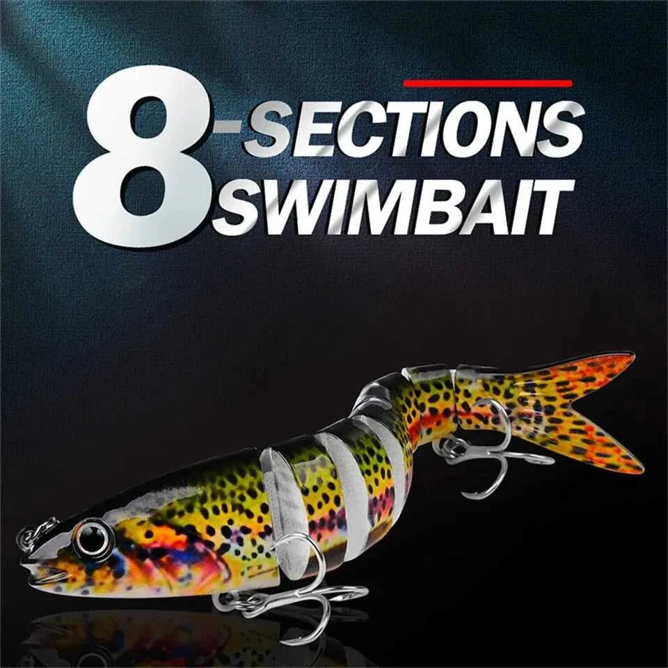 Multi Section Lure Bait Fish 13.5cm 19g Artificial Fishing Hard Bait For Dogfish Pike Perch Fake Swimbait Sea Fishing Pesca The jack market .AU The jack market .AU Fishing Gear $ 21 14:29#color 2