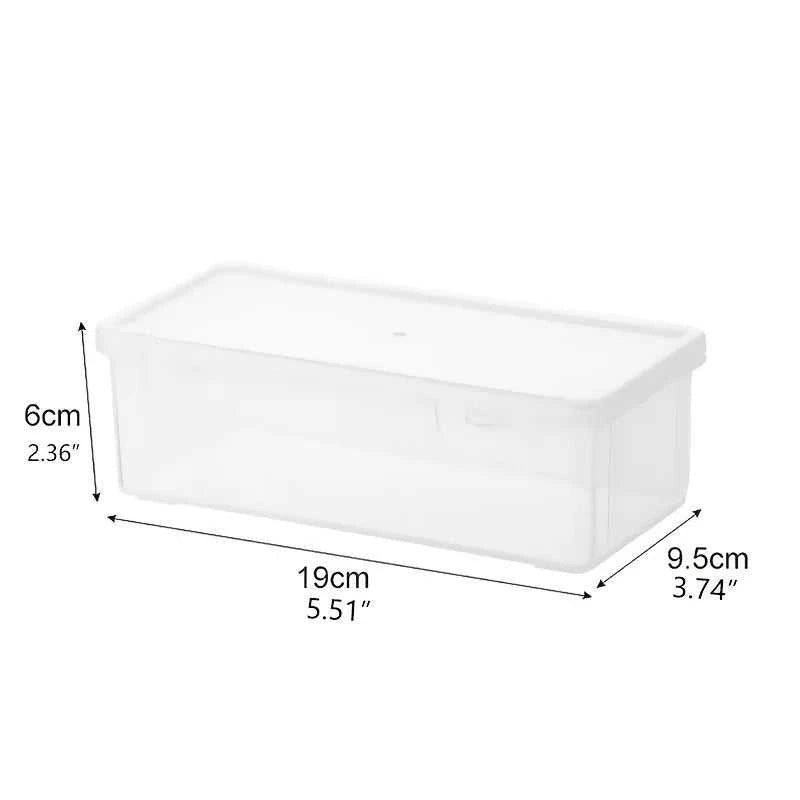 1/5pcs Transparent Plastic Storage Box To Store Small Items Toys Ornaments Jewelry Stickers Cards Organizer With Buckle DIYstuff The jack market .AU The jack market .AU Home $ 22 14:193#1pc