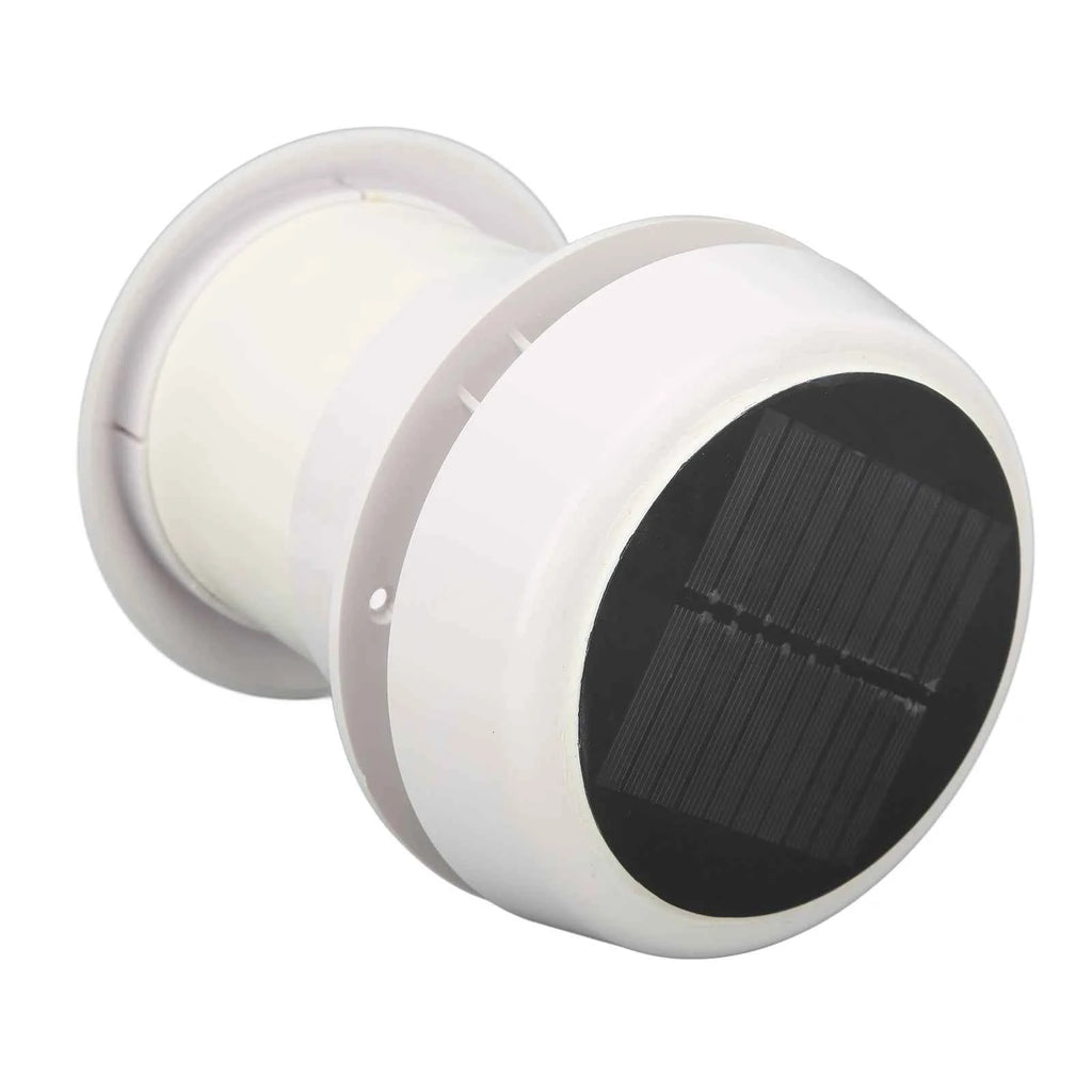 DC12V RV Roof Exhaust Fan Noiseless Solar Powered Vent for Campers  Ships Yachts RV Roof Vent Fan Solar Roof Exhaust Fan