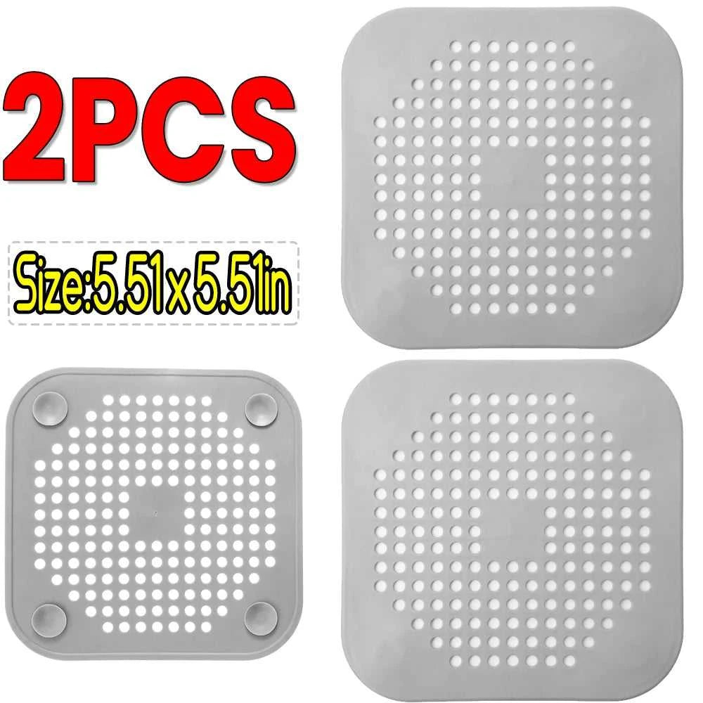 Plug Stopper Kitchen Sewer Silicone Bathroom Floor Bathtub WaterFilter Home Accessories Shower Drain Hair Catcher Sink Strainer The jack market .AU The jack market .AU Home $ 49 14:200006152#Grey 2PCS