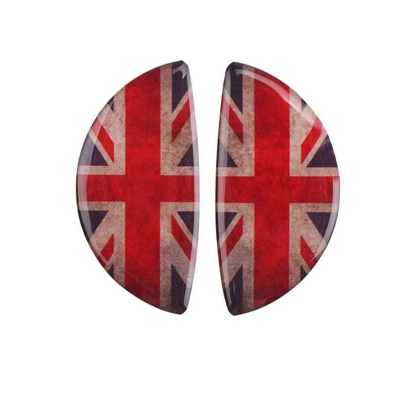 2Pcs Car Sticker For MINI COOPER R56 R55 R60 R61 Countryman F55 F56 F60 Crystal Epoxy Interior Accessory Car Door Handle Sticker