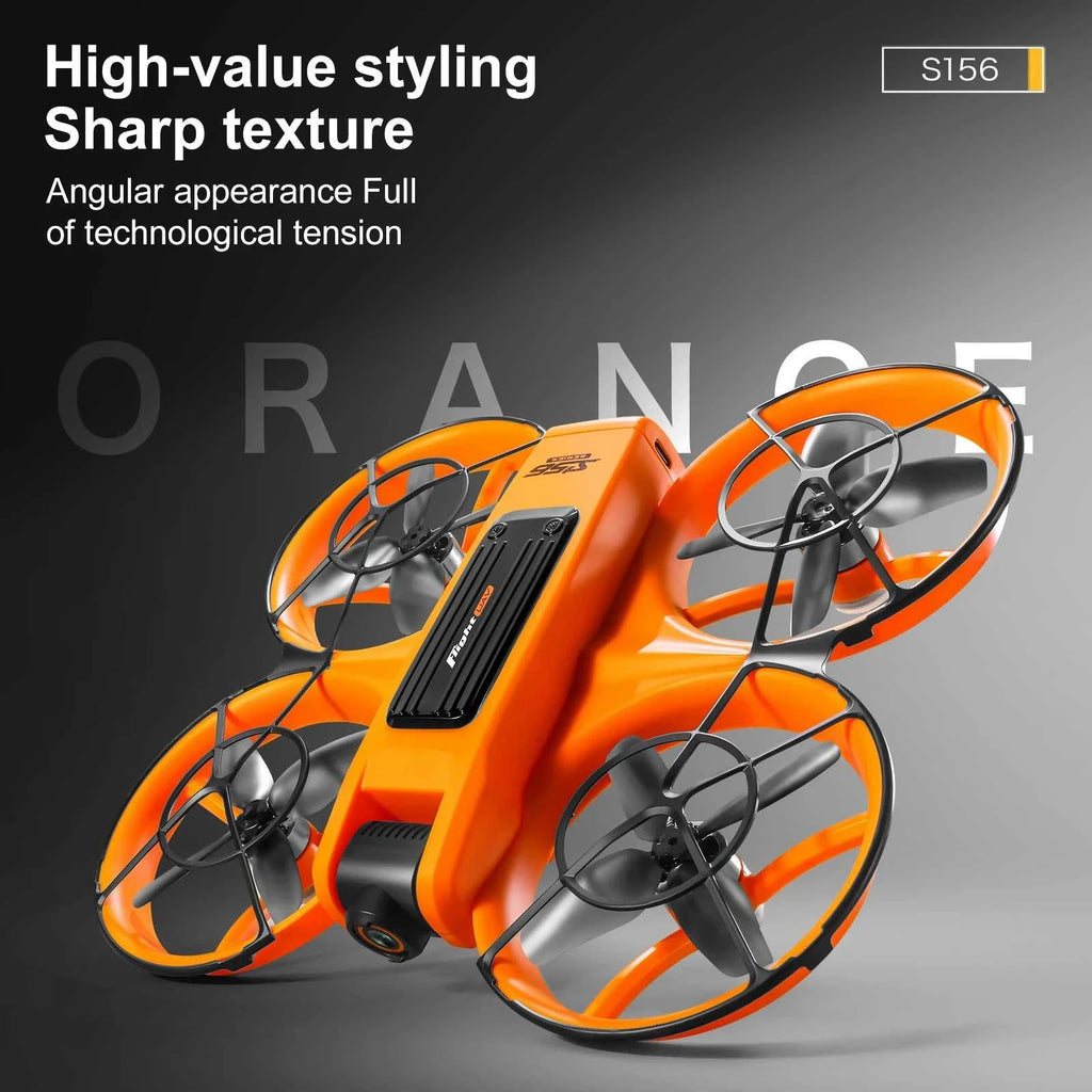 2025 New S156 Drone with Screen Brushless Optical Stream Positioning Quadcopter with Camera FPV Traverser Novice Toy Airplane The jack market .AU The jack market .AU $ 127 14:29#Black