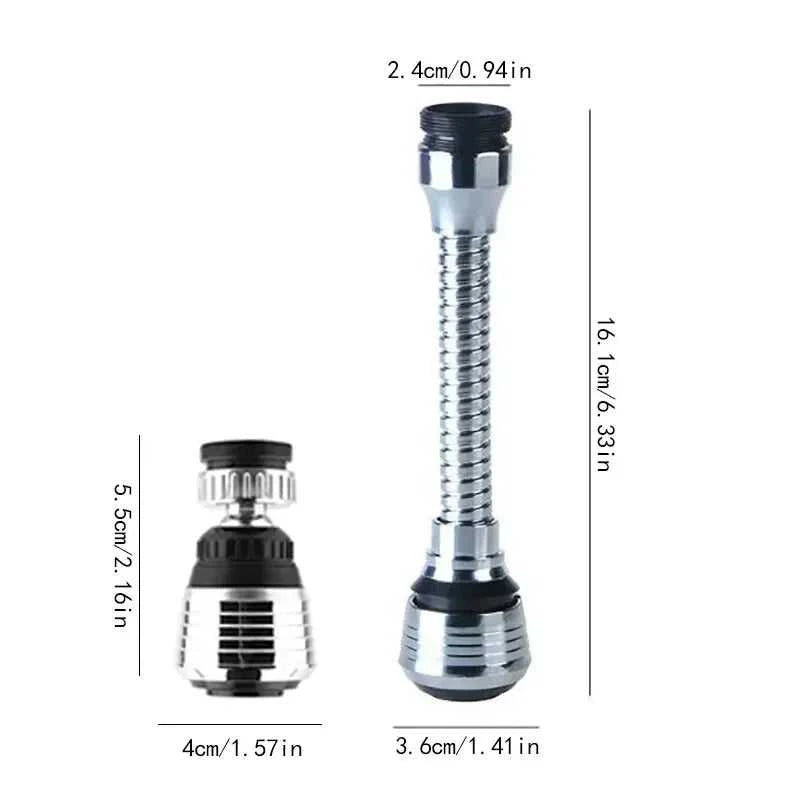 360 Degree Faucet Anti Splash Head Kitchen Water Saver Universal Rotating Bubbler Filter Nozzle Booster Nozzle Kitchen Tools The jack market .AU The jack market .AU Home $ 47 14:29#Short