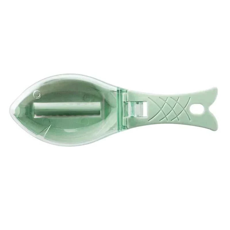 Fish Scale Scraper Fish Skin Brush Seafood Tools Fast Remove Fish Scraper Cleaning Knife Kitchen Accessories The jack market .AU The jack market .AU Fishing Gear $ 23 14:175#Green
