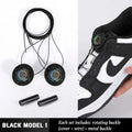1pair Metal Wire Swivel Automatic Buckle Rope Sneaker ShoeLaces for Kids/Adult No Tie Shoe Laces Quick Lock Shoestrings Sneakers The jack market .AU The jack market .AU Step Up Your Style: Trendy Shoes for Every Occasion! $ 49 14:193#Black A Set
