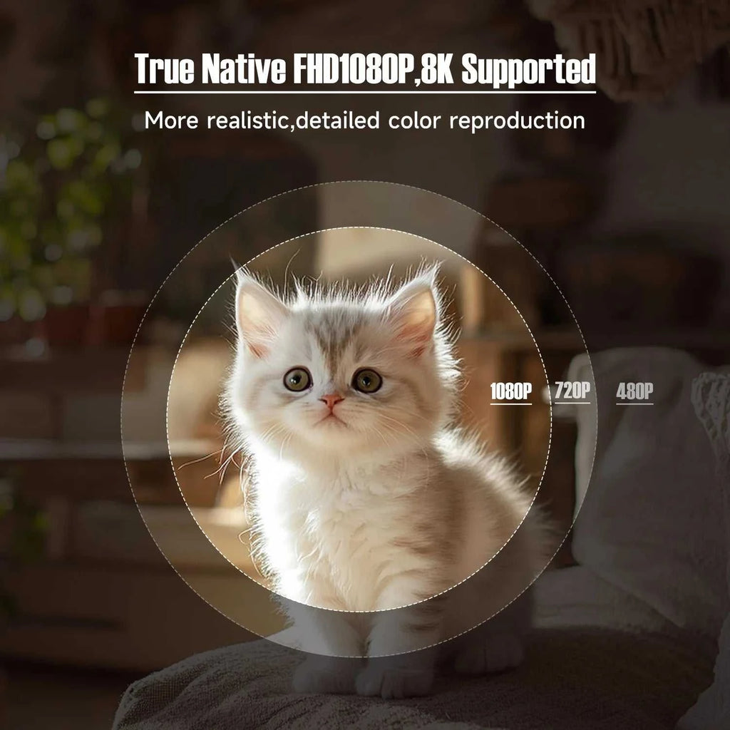 Magcubic 650ANSI 8K Android14 L018 Projector Native 1080P With Auto Keystone Correction Focus Wifi6 BT5.4 Portable Movie Outdoor The jack market .AU The jack market .AU Accessories Electronics $ 193 14:201441169#L018;200007763:201336342;200009209:201447604