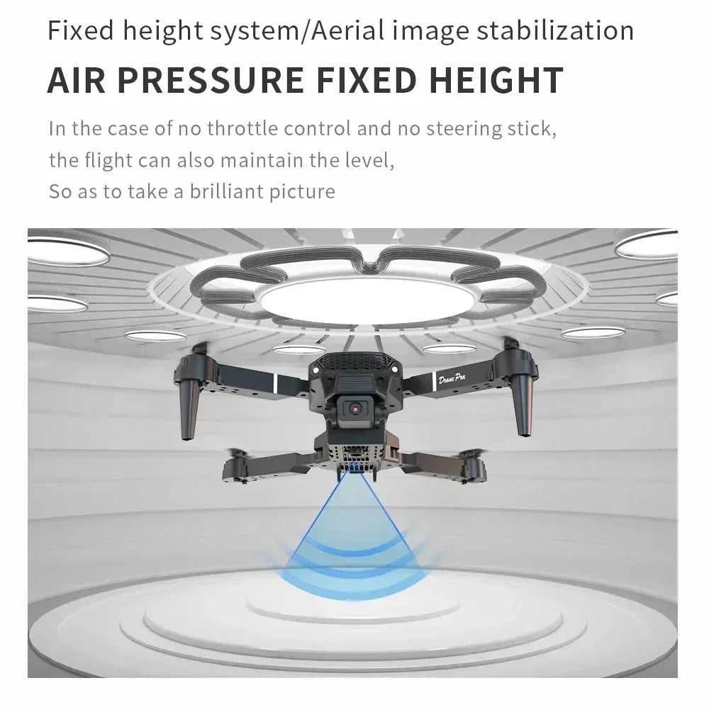 Foldable E88 Mini Drone with 4K HD Camera WiFi FPV Function RC Quadcopter Aircraft Toy Ideal Gift for Both Kids and Adults The jack market .AU The jack market .AU Drones $ 71 14:691#Gray-Dual-4K-Bag