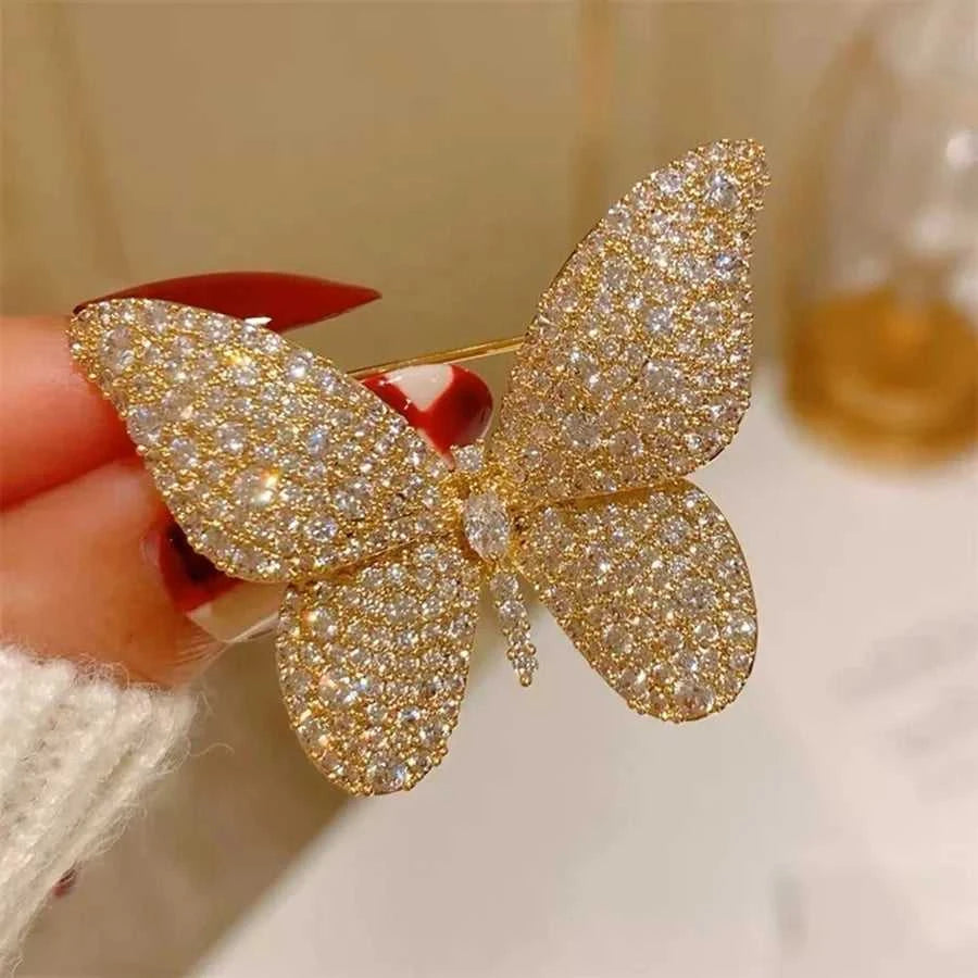 Delicate Zirconia Flower Brooches Elegant Multicolor Crystal Vase Beautiful Flowers Collar Pin Jewelry Gift Accessories Corsage The jack market .AU The jack market .AU Jewellery & Chains $ 52 200001033:347#XZ27