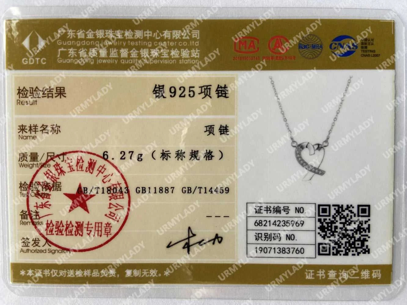 URMYLADY 925 Sterling Silver Heart AAAAA Zircon 18 Inch Pendant Necklace For Women Wedding Engagement Fashion Jewelry Gifts The jack market .AU The jack market .AU Jewellery & Chains $ 56 200000639:200661028