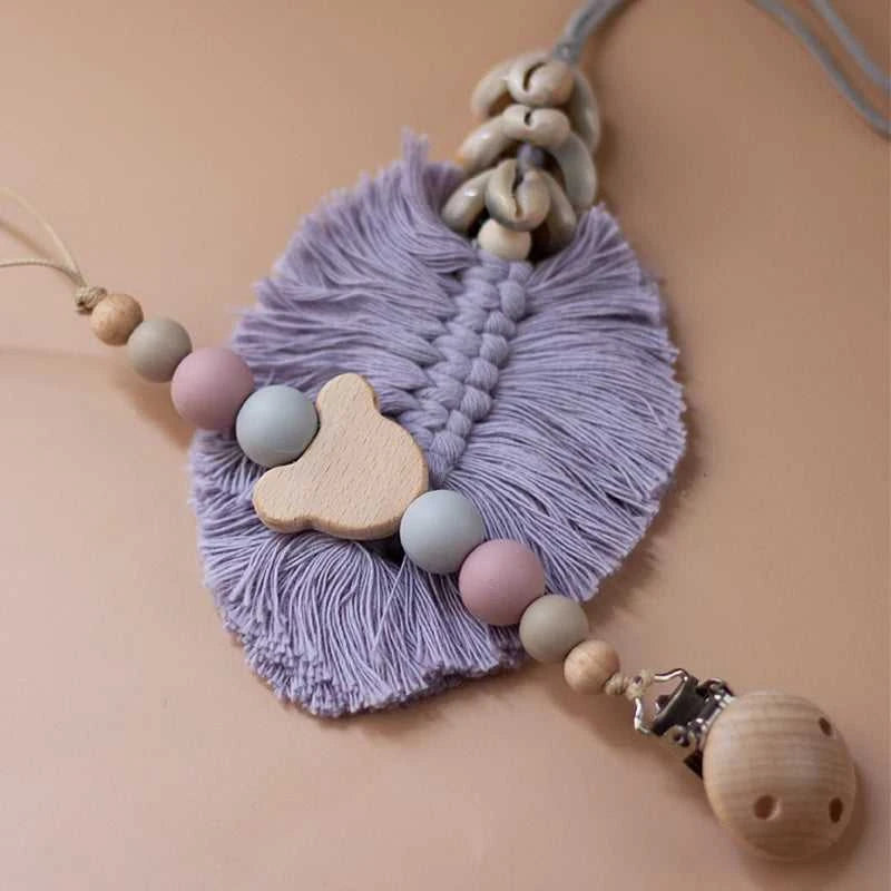 Custom Name Wooden Personalized Baby Pacifier Chain Silicone Bead Dummy Nipple Holder Guard Teether Pendant Newborn Gift Stuff The jack market .AU The jack market .AU Mum & Kids: Essential Products for Every Family $ 29 14:365016#NO.15
