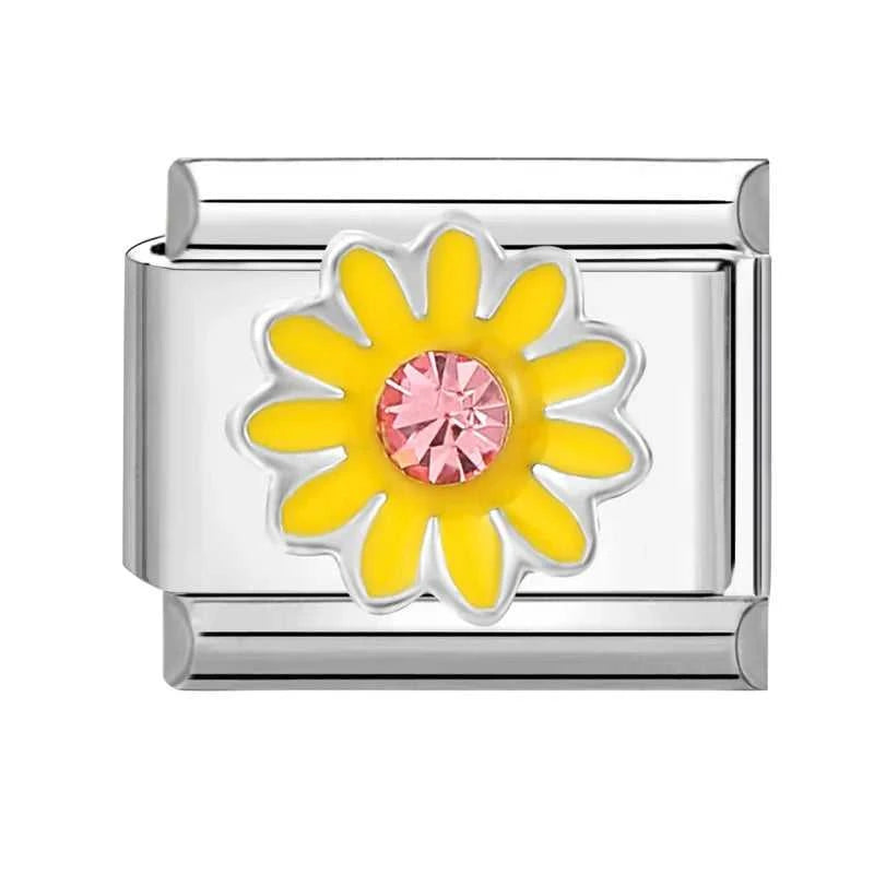 2024 Fashion Pretty Sweet Colour Rose Flower Charm Italian Links Fit 9mm Stainless Steel Bracelet Making DIY Jewelry The jack market .AU The jack market .AU Jewellery & Chains $ 51 200001033:361187#No.6
