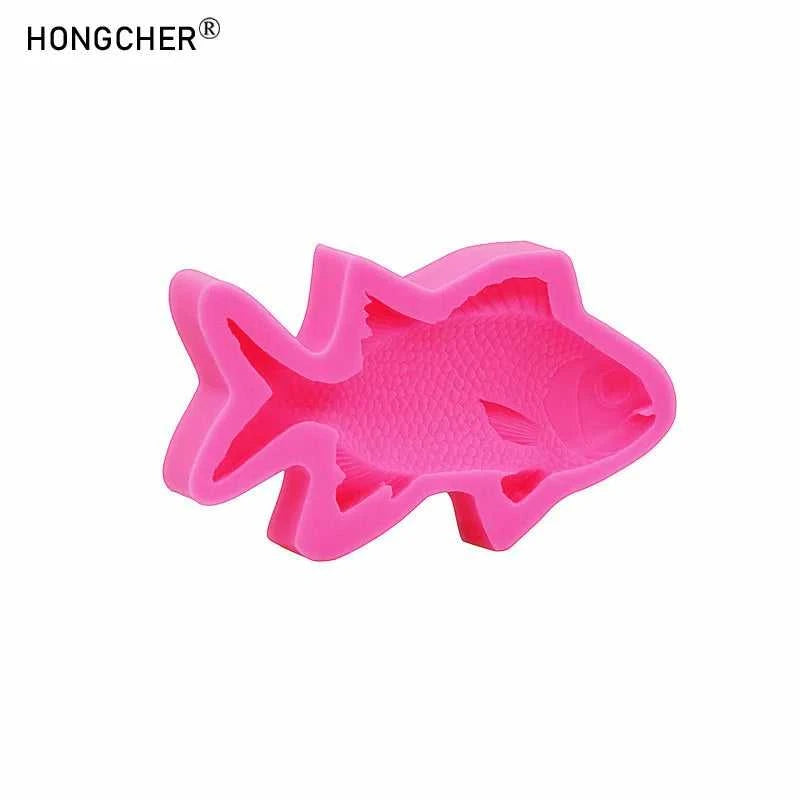 Silicone Fish Mold - Food Safe Chocolate Candy Fondant Ice Mold Flexible Soap Candle Wax Resin Polymer Clay Mold,Fish Mold The jack market .AU The jack market .AU Fishing Gear $ 20 14:200006153#Pink