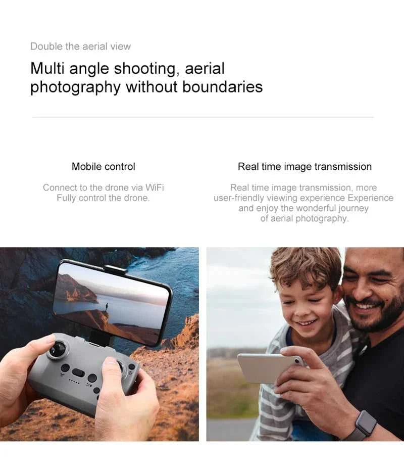 Lenovo D16 Drone 8K Aerial GPS Avoidance Bushless Motor Drone Electric Adjustment HD Profesional Dual-camera Optical Flow The jack market .AU The jack market .AU Drones $ 56 14:366#Drone Apron