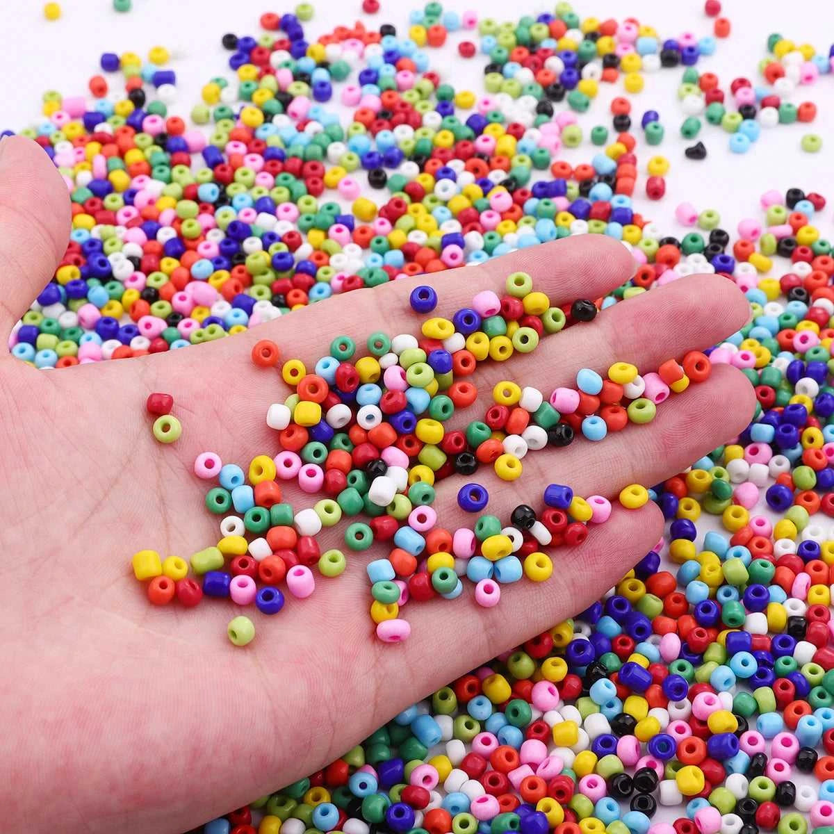 2–4mm Glass Rice Beads Kit 15–24 Grids, 15g/Grid 4000–24000pcs with Lobster Clasps & Cord for DIY Jewelry, Bracelets & Neckla The jack market .AU The jack market .AU Jewellery & Chains $ 76 14:29#BDH136-01