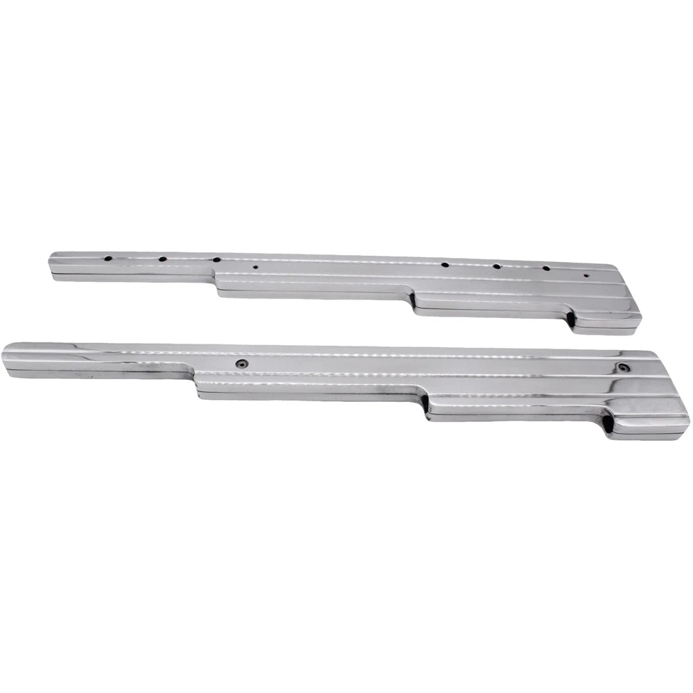 40375 SI-AT25081 Chrome Aluminum Spark Plug Wire Looms Holder For SBC BBC 302 350 454 Ignition System Spark Glow Plugs Wear Part
