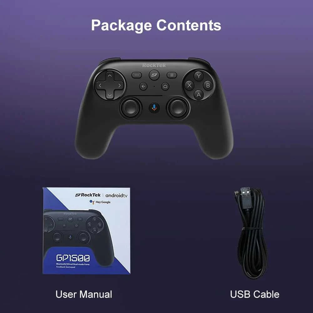 RockTek GP1500 Bluetooth and Wired Dual Mode Gamepad The jack market .AU The jack market .AU Accessories Electronics $ 107 14:94;200007763:201336100
