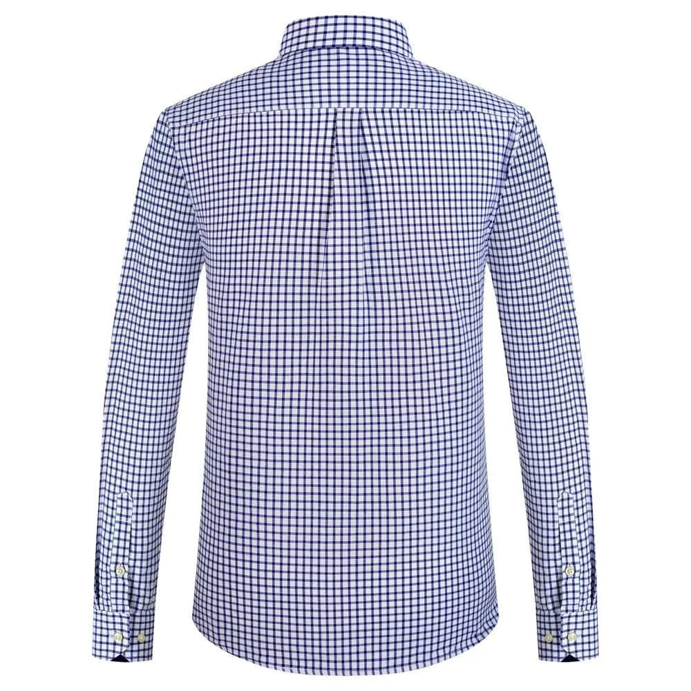 Men's Plaid Oxford Work Casual Button Down Shirts with Pocket Cotton Blend Spring Autumn Long Sleeve Regular Fit Gingham Shirt The jack market .AU The jack market .AU Men Fashion $ 41 14:202520811;5:200000338