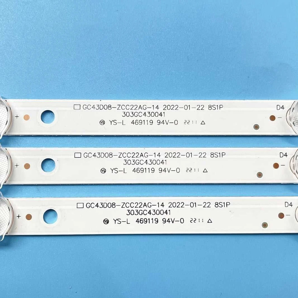 LED backlight strip 8 lamp for 43'' TV GC43D08-ZC22AG-17 15 23 13 303GC430044 303GC430043 un43j5200af un43j5202 The jack market .AU The jack market .AU Home $ 70 14:366#6 Pieces 2TV;200007763:201336100