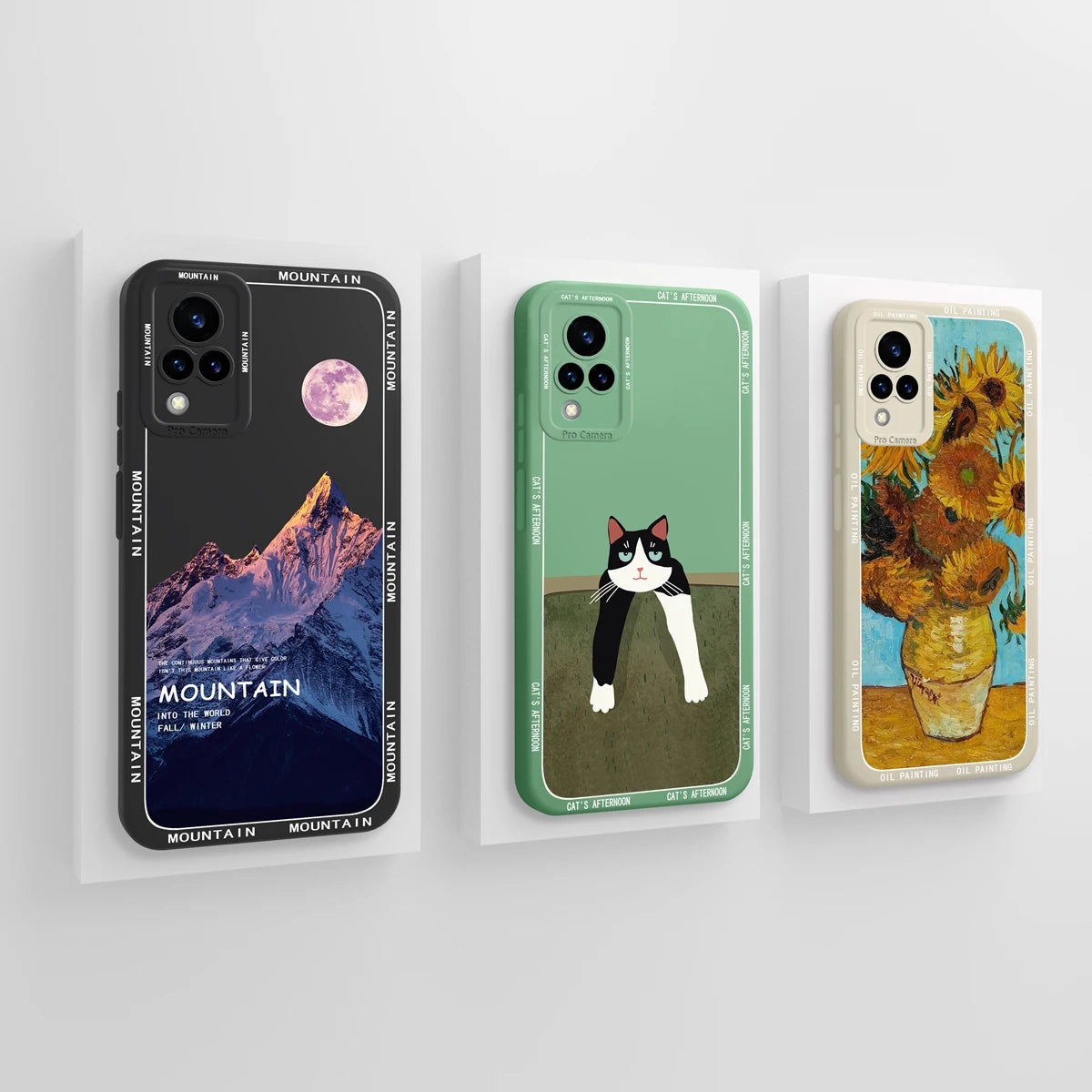 Vivo V21 Liquid Silicone Case - Full Coverage Anti-Drop Protection, Stylish & Soft Back Cover