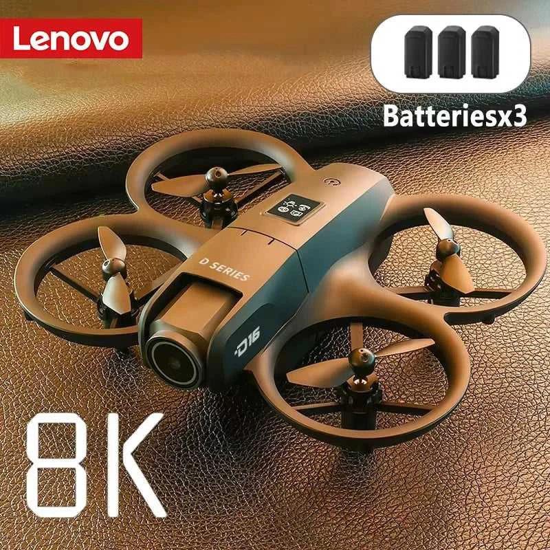 Lenovo D16 Drone 8K Aerial GPS Avoidance Bushless Motor Drone Electric Adjustment HD Profesional Dual-camera Optical Flow The jack market .AU The jack market .AU Drones $ 56 14:366#Drone Apron
