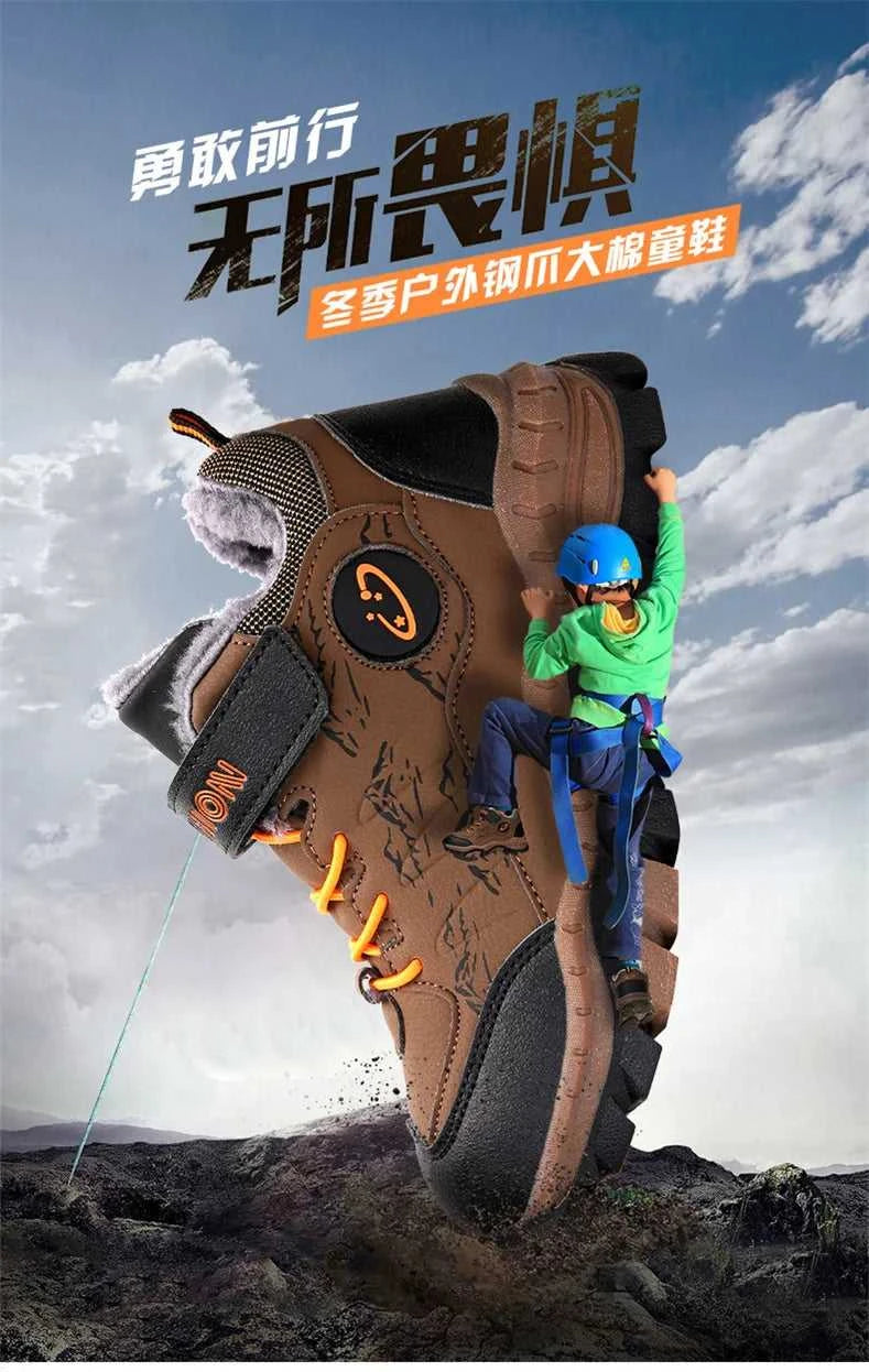 2023 New Winter Camp Boys Mountain Climbing Shoes Fashion Kids Teenage Hook & Loop Children Sport Shoe The jack market .AU The jack market .AU Mum & Kids: Essential Products for Every Family $ 48 14:100018786#Gray 02;200000124:152#32(Insole19.9cm);200007763:201336100