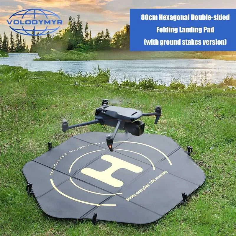 Volodymyr 80cm(31’’) Drone Landing Pad Fast-Fold Double-Sided Waterproof for DJI Mavic 3 Pro/ Phantom 4 Pro/ Autel EVO II The jack market .AU The jack market .AU Drones $ 141 14:365458#80Cm tarmac set