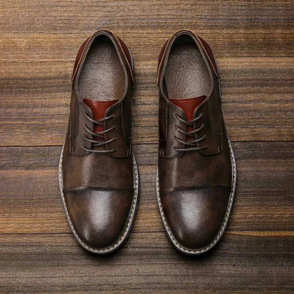 Retro Men's Derby Shoes 2024 New Men Casual shoes Fashion Men Leather Shoes #AL6604 The jack market .AU The jack market .AU Step Up Your Style: Trendy Shoes for Every Occasion! $ 88 14:200000195#Yellow6604;200000124:3434