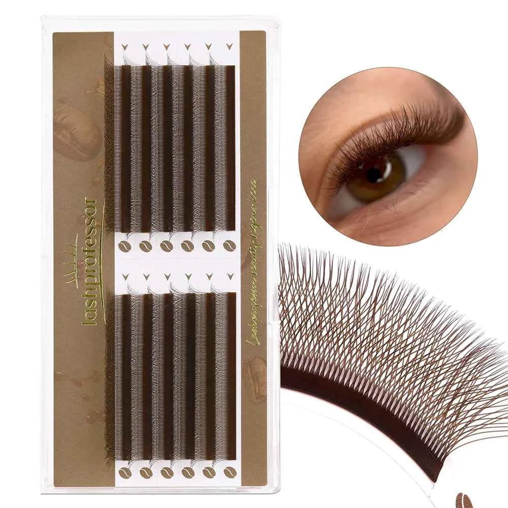 Lashprofessor 3D Spike Lashes - YY Shaped Faux Mink Premade Volume Fans for Luscious, Fairy-Like Eyes