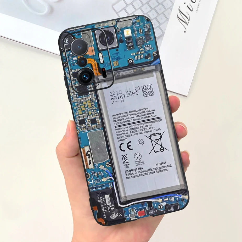 Xiaomi 11T Pro Case - Cute Cartoon Design, Soft Silicone Protection for Xiaomi Mi 11T Pro & 11TPro