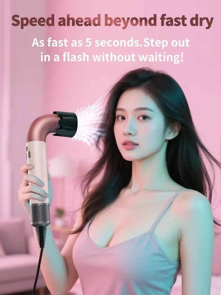 Super hair dryer Hair Salon Electric Wind Blowing Leafless Quick Dryer Negative Ion High Speed Hair Dryer Hair Styling Machine