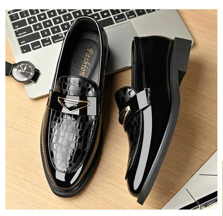 New Large Size 38-46 Business Casual Men's Dress Shoes Fashion Soft Sole Wedding Shoes Male Designer Black Leather Shoes Man The jack market .AU The jack market .AU Step Up Your Style: Trendy Shoes for Every Occasion! $ 93 14:771#1;200000124:100013888