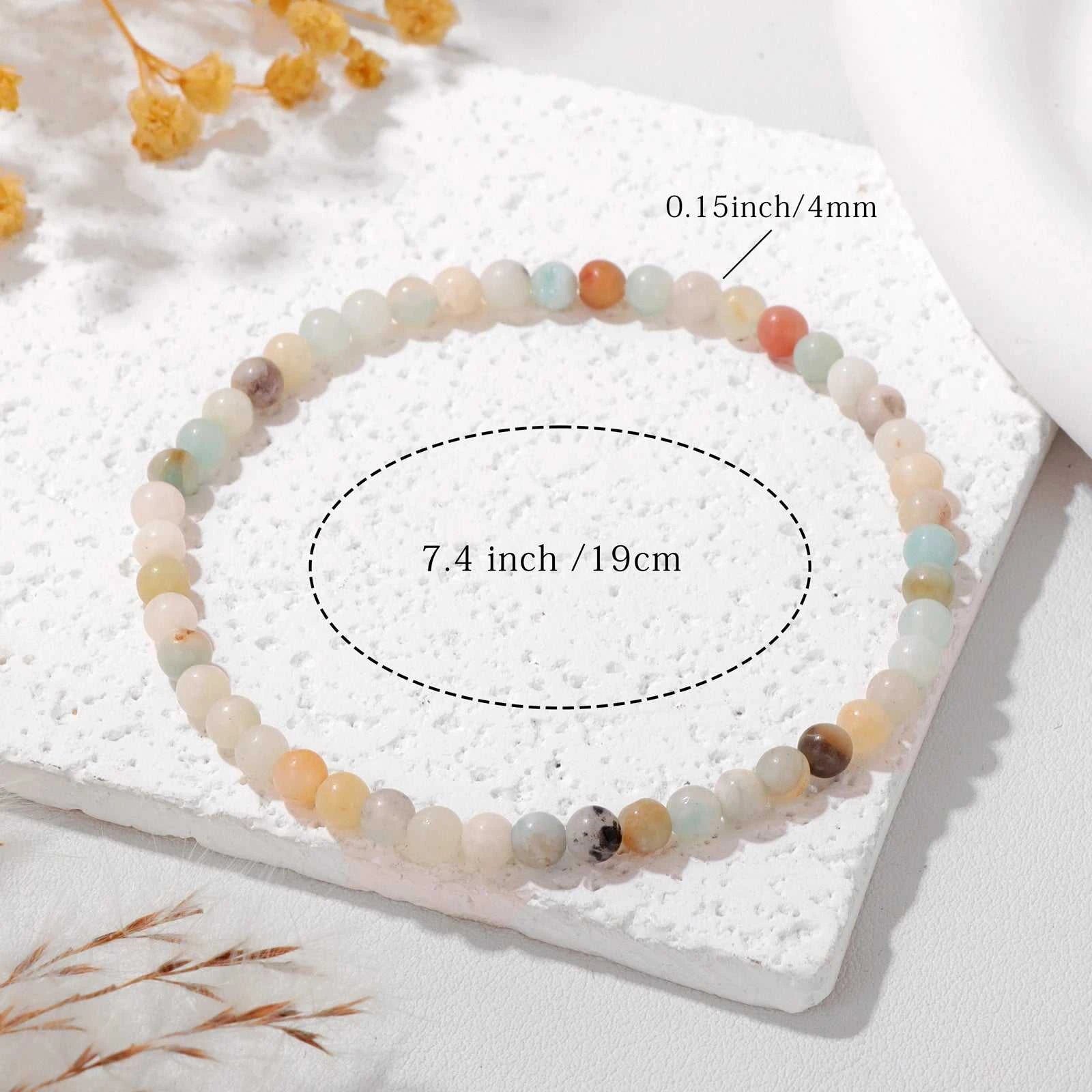 1pc Healing Fashionable Minimalist Natural Stone Bead Beaded Elastic Rope Bracelet Gifts For Women Men Couple Friend The jack market .AU The jack market .AU Jewellery & Chains $ 48 200000639:2832#8MM Bead;200001034:200003761#NO.18 Hematite