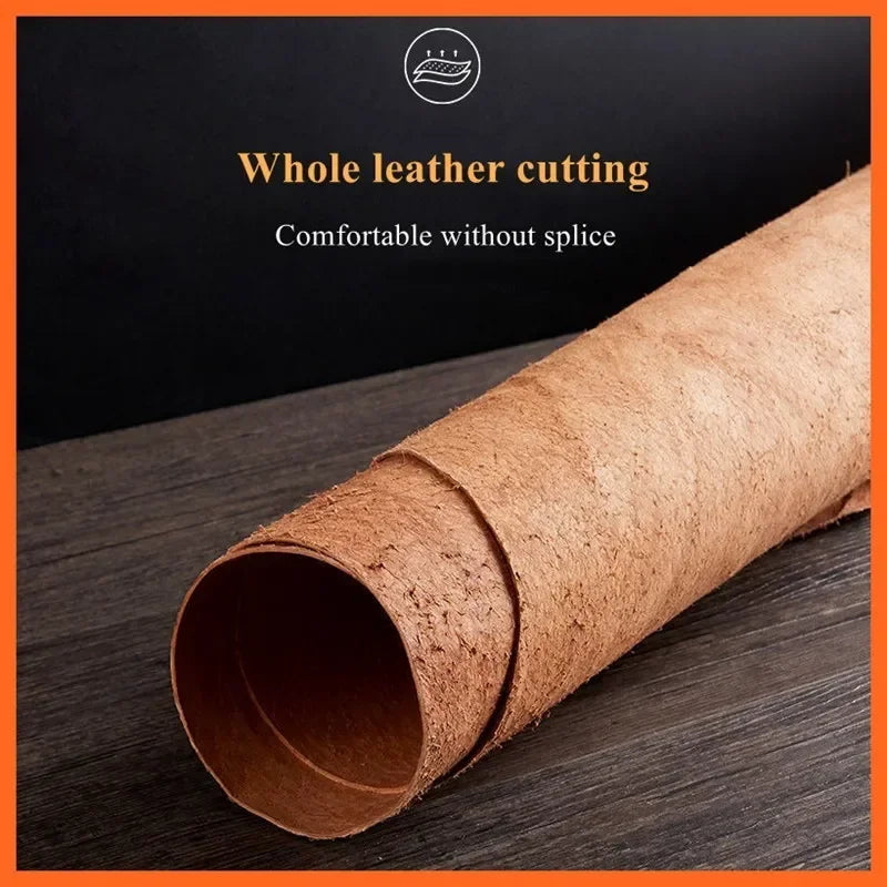 1 Pair Cowhide Insoles for Shoes Men Comfortable Deodorant Casual Leather Insoles Feet Quality Genuine Leather Flats Shoe Sole