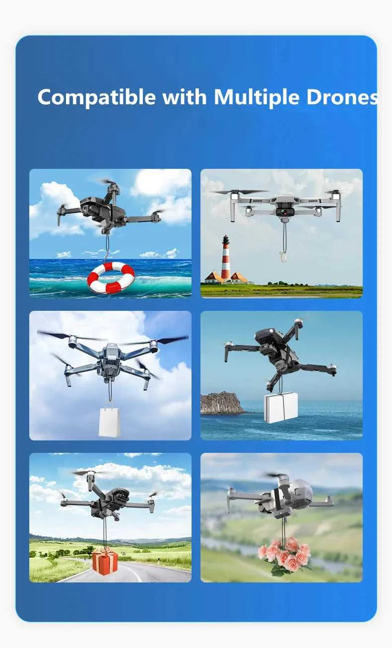 Drone Airdrop System for DJI Mini 3 Pro/Mini 3/ Mini 2 SE/Mavic 2/2S /Phantom 3 4/4 Pro for Wedding Scene Fishing Bait Rescue The jack market .AU The jack market .AU Drones $ 60 14:193;200000828:201589807;200007763:201336100
