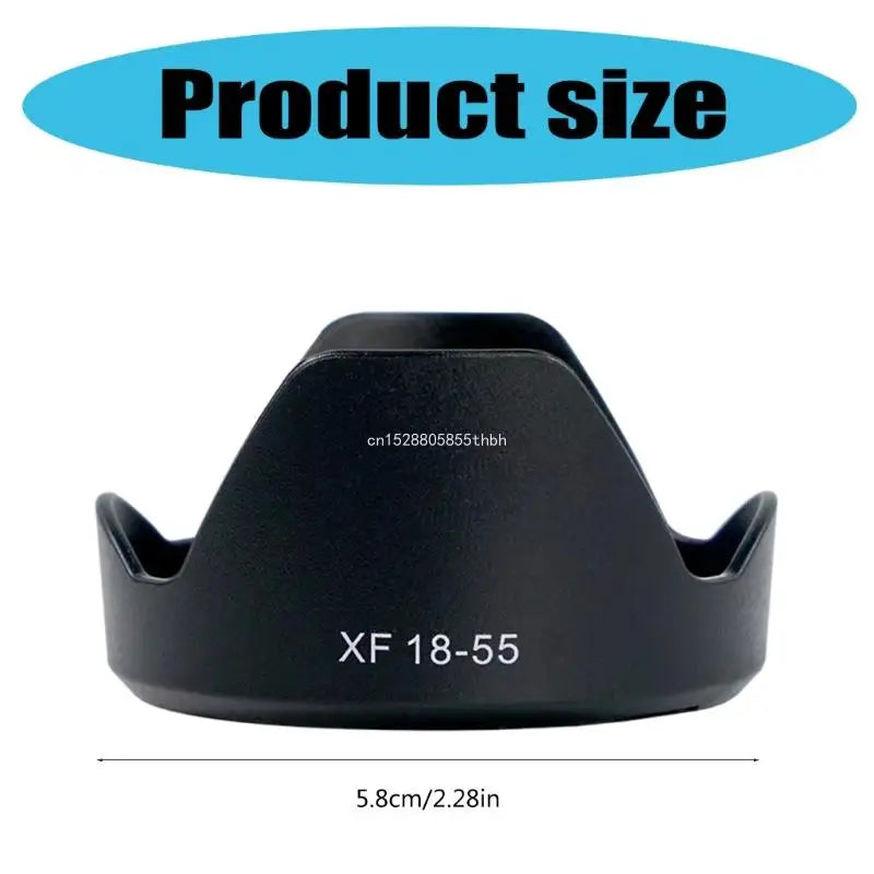 Reversible Lens Shade Camera Lens Hood for Fuji XF 18-55mm F2.8/4 R OIS & XF 14mm f/2.8 R Lens Prevents Light
