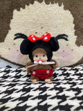 In Stock 15cm Mongon Monkey Kawaii Doll Keychain Bag Pendants Toy Hand Puppet Decompression Children Cute Gift Decoration Gift