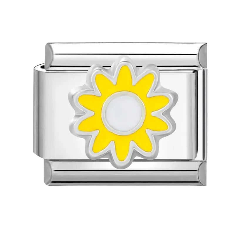 2024 Fashion Pretty Sweet Colour Rose Flower Charm Italian Links Fit 9mm Stainless Steel Bracelet Making DIY Jewelry The jack market .AU The jack market .AU Jewellery & Chains $ 51 200001033:361187#No.6