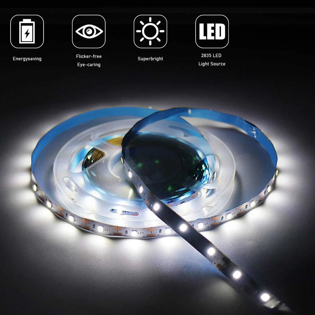 5V USB LED Strip Light Flexible Cuttable Light with Adhesive White/Warm White for TV Backlight Cabinet Bedroom Home Decoration The jack market .AU The jack market .AU Home $ 49 136:200003939#White;380:201441007