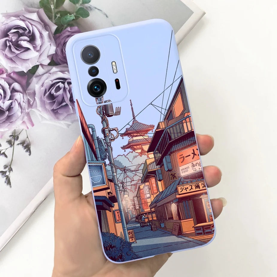 Xiaomi 11T Pro Case - Cute Cartoon Design, Soft Silicone Protection for Xiaomi Mi 11T Pro & 11TPro