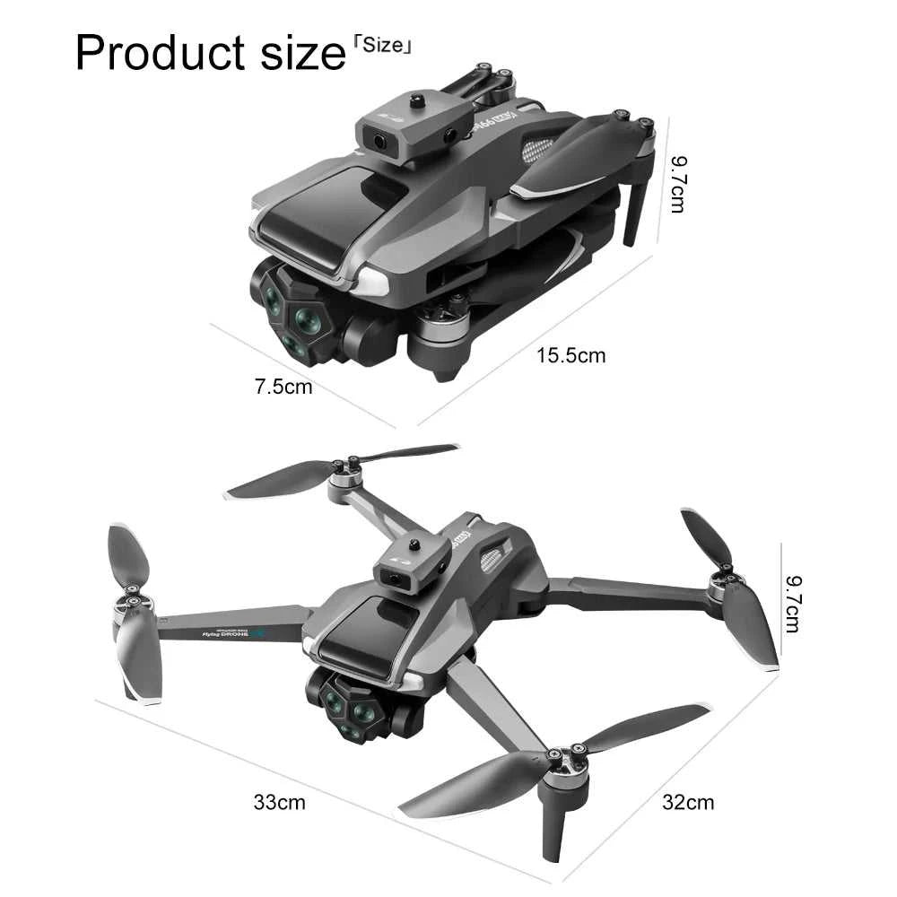 New Drone with Folding Screen Professional 8K HD Camera Aerial Photography Brushless Quadcopter Remote Control Drones Toy Gifts The jack market .AU The jack market .AU Drones $ 146 14:1052#M66-BRUSHLESS-6K