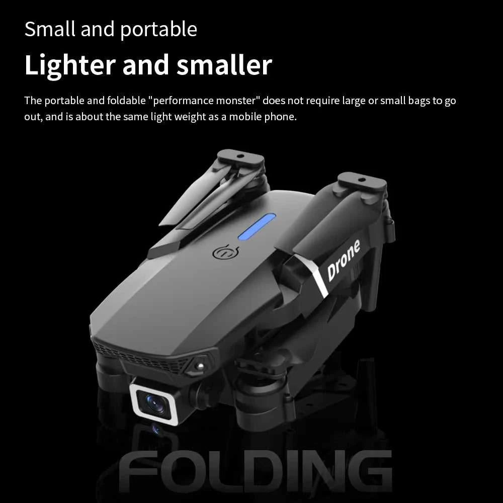 Lenovo New Drone E88 Pro RC 20000M Quadcopter Drone FPV WiFi Foldable With Mod Altitude Resistance 8K Camera Wide-angle Shootin The jack market .AU The jack market .AU Drones $ 78 14:29#B-no-Cam