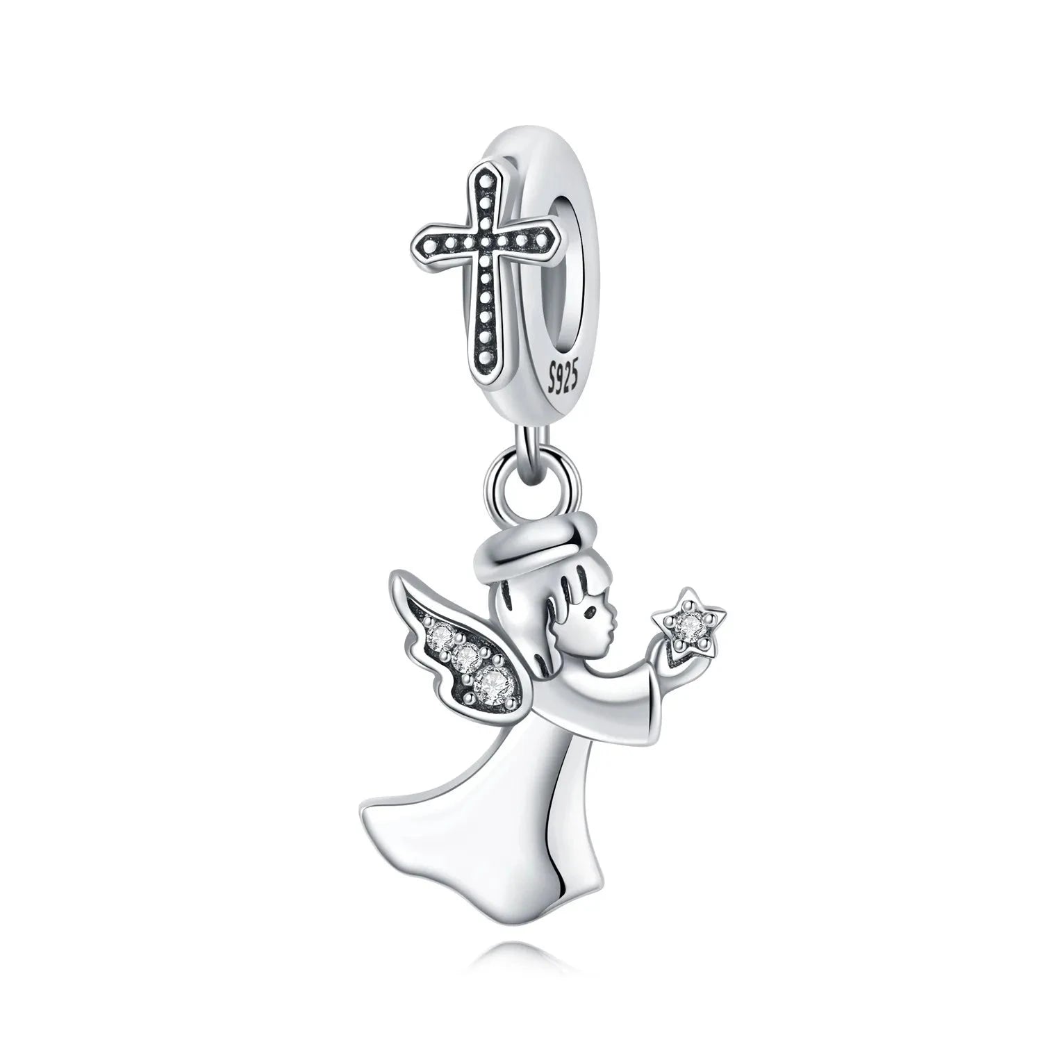 S925 Sterling Silver Charm Bead Angel Prayer Travel Memorial Pendant Fine Birthday Gift Fit Bangle Bracelet Necklace DIY Jewelry The jack market .AU The jack market .AU Jewellery & Chains $ 49 14:200004890#OTC1204
