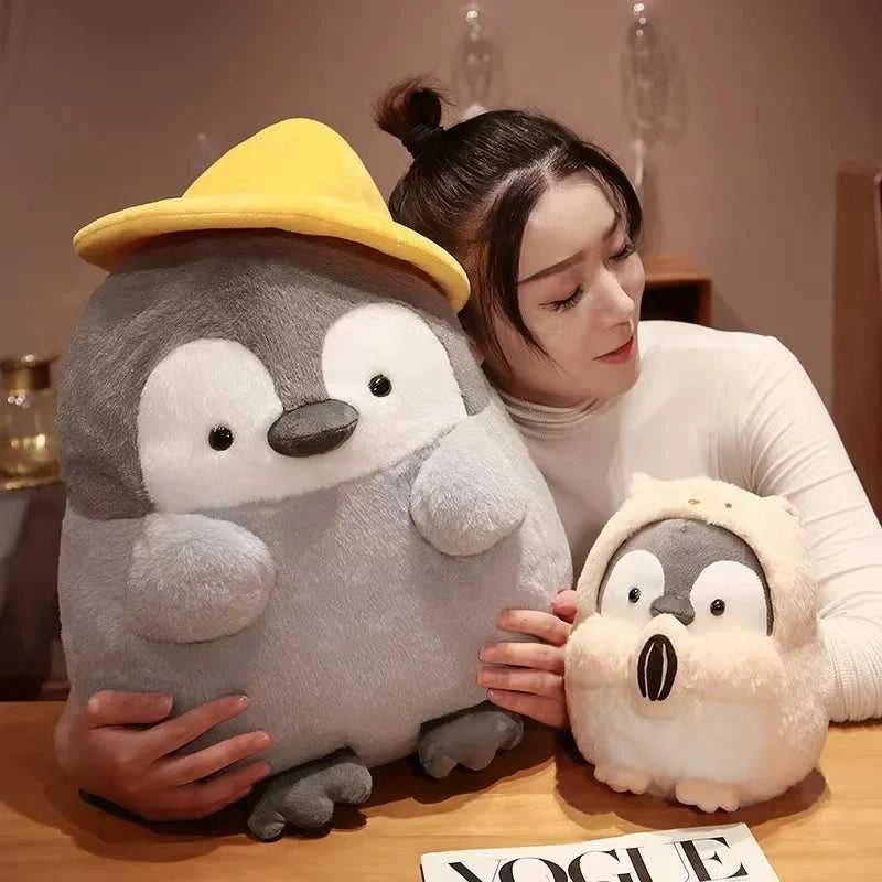 Cute Kawaii Plush Toy Penguin Doll Soft Stuffed Home Decoration Pillow Nap Pillow For Children Holiday Gift The jack market .AU The jack market .AU Little Wonders $ 63 14:366#Hat Penguin;152:201336176#35cm