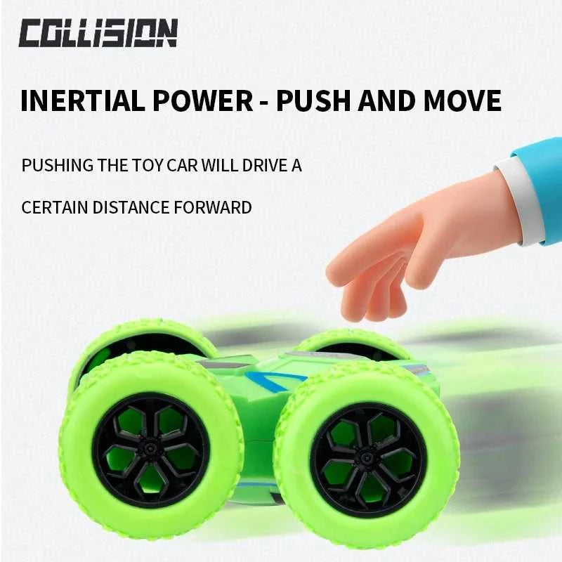 Mini Inertia Car Toys For Children Collision Automatic Turnover Double-Sided Running Car Toy Boys And Girls Fun Interactive Toys The jack market .AU The jack market .AU Little Wonders $ 47 14:173#BLUE